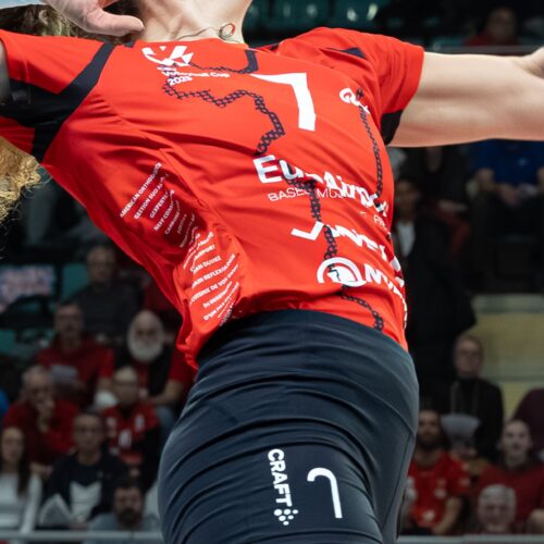 Maillot rouge Femme CEV Saison 2025-2026