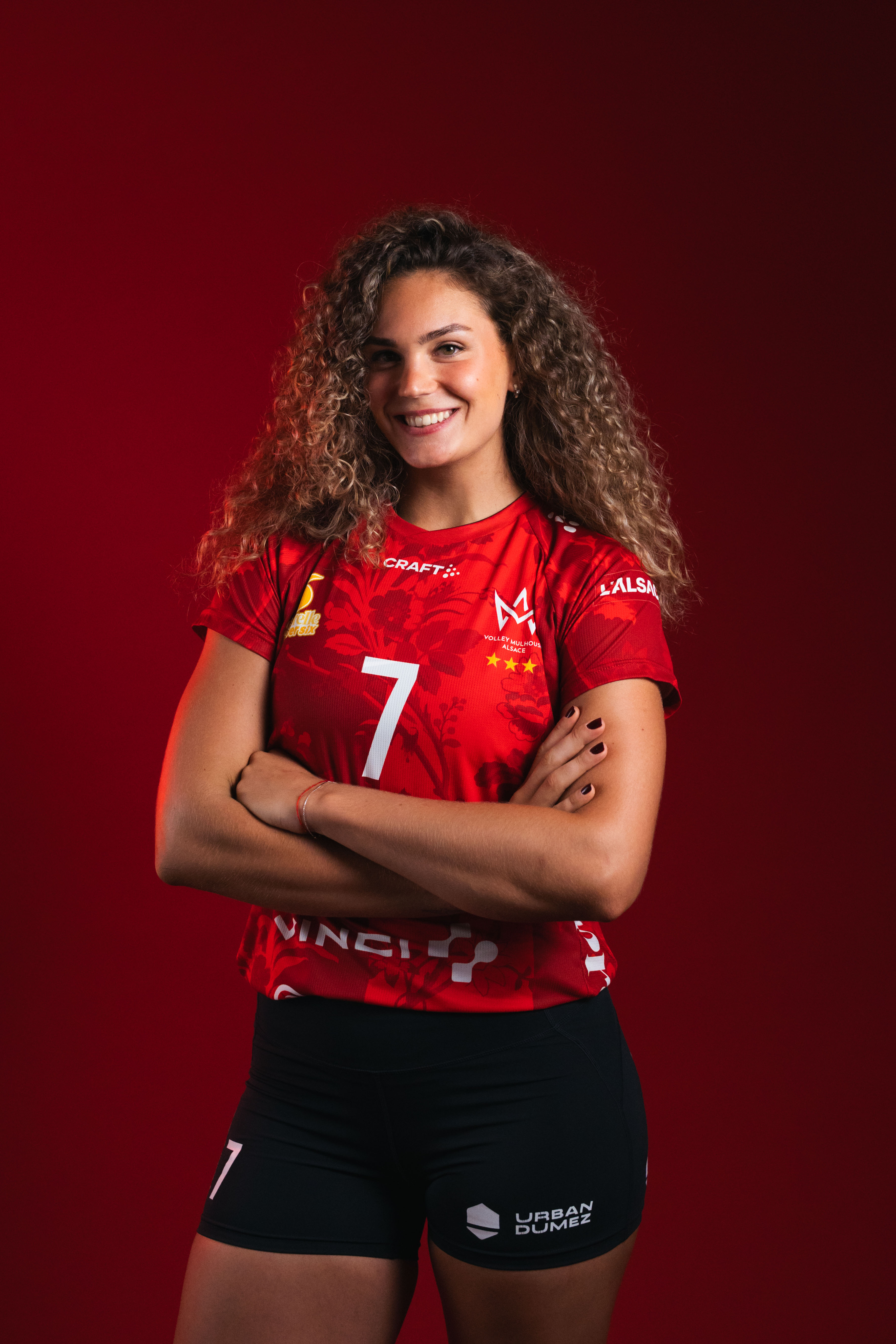 Maillot rouge enfant Saison 2026-2027